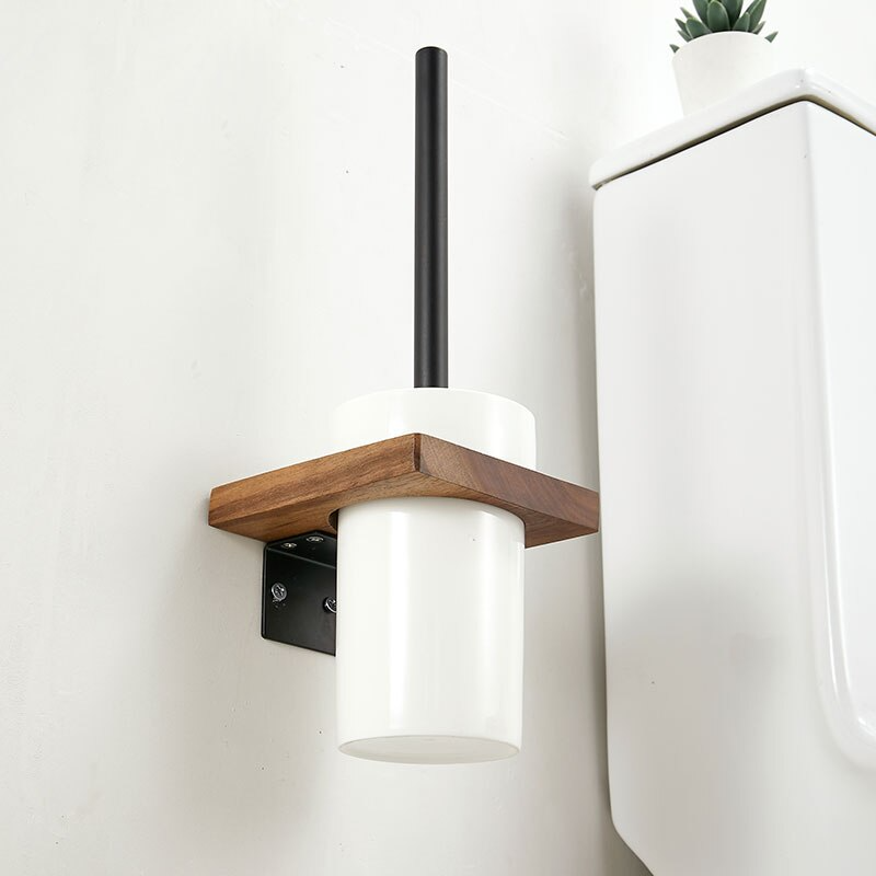 NordikStyle Minimalistische Wand-Toilettenbürste für Ihr Badezimmer