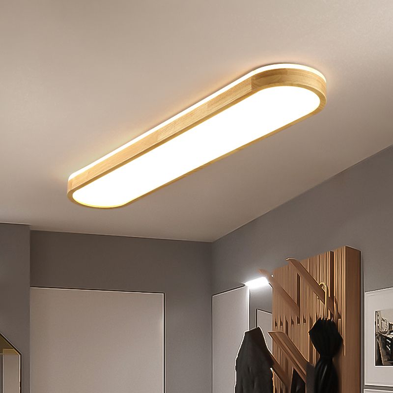 LumiStyle LED Deckenleuchte – Modernes Design aus Holz & Acryl