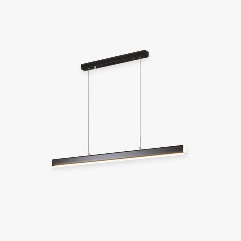 LumiLux LED Pendelleuchte – Modernes Design in Schwarz/Braun