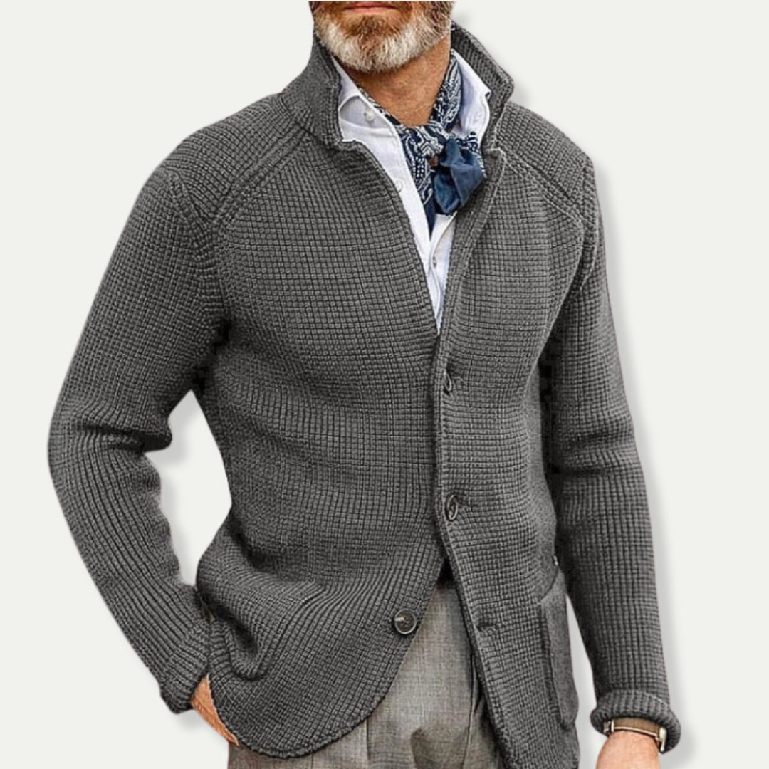 Max Komfortable Herren-Strickjacke für stilvolle Tage