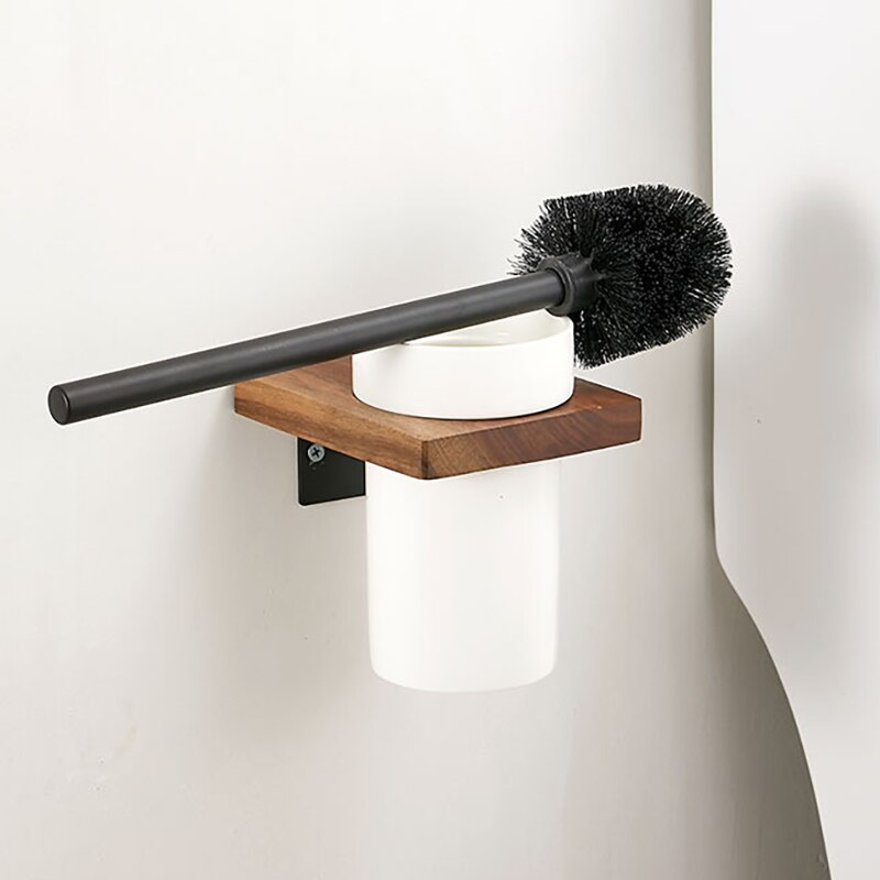 NordikStyle Minimalistische Wand-Toilettenbürste für Ihr Badezimmer