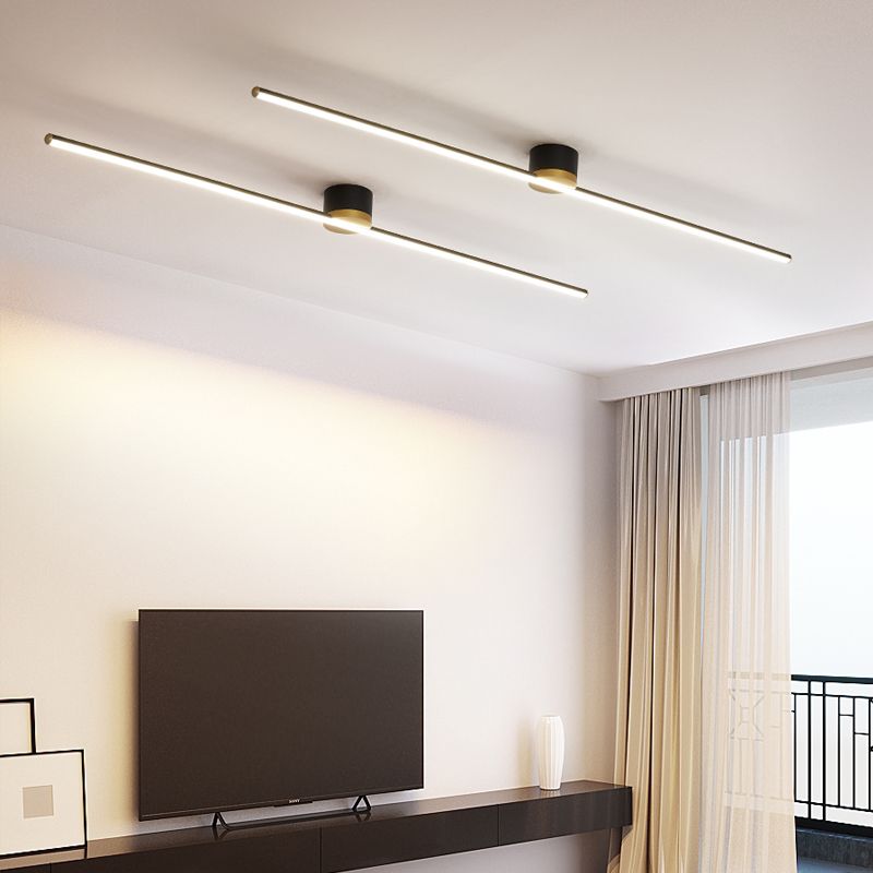 Lumis Luminara Moderne Linear LED Wohnzimmer- und Schlafzimmerdecke