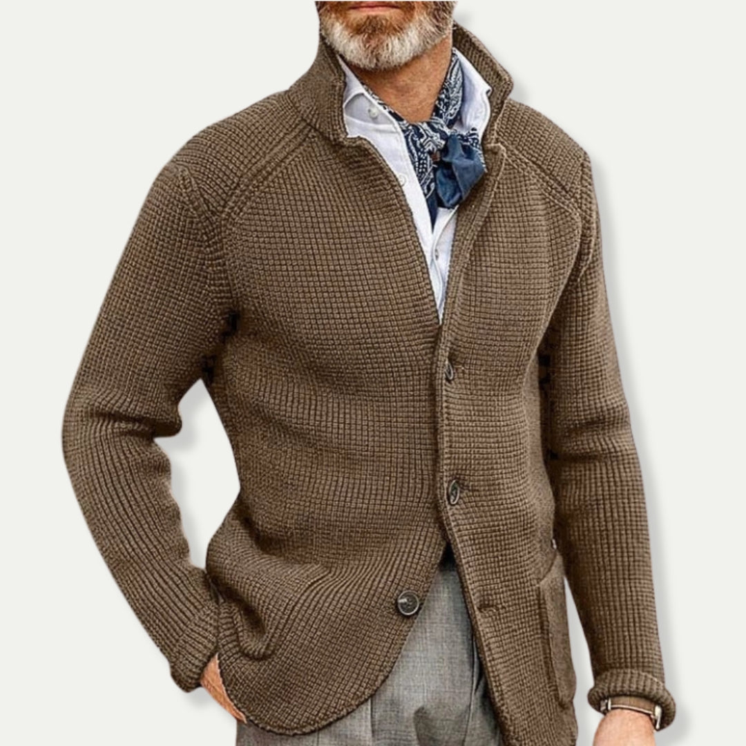 Max Komfortable Herren-Strickjacke für stilvolle Tage