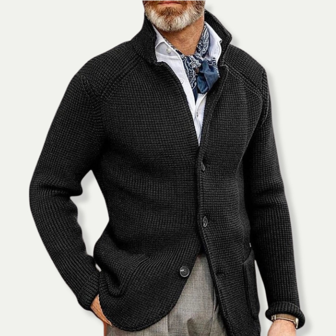 Max Komfortable Herren-Strickjacke für stilvolle Tage