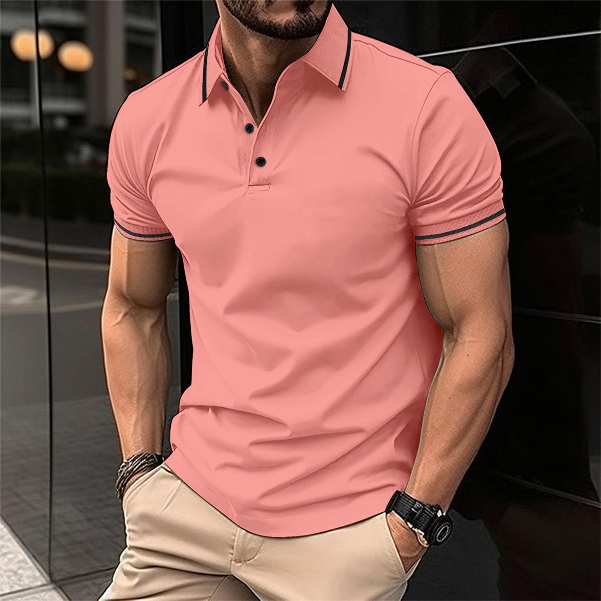 MaxFashion Klassisches Herren-Poloshirt für stilvolle Freizeit