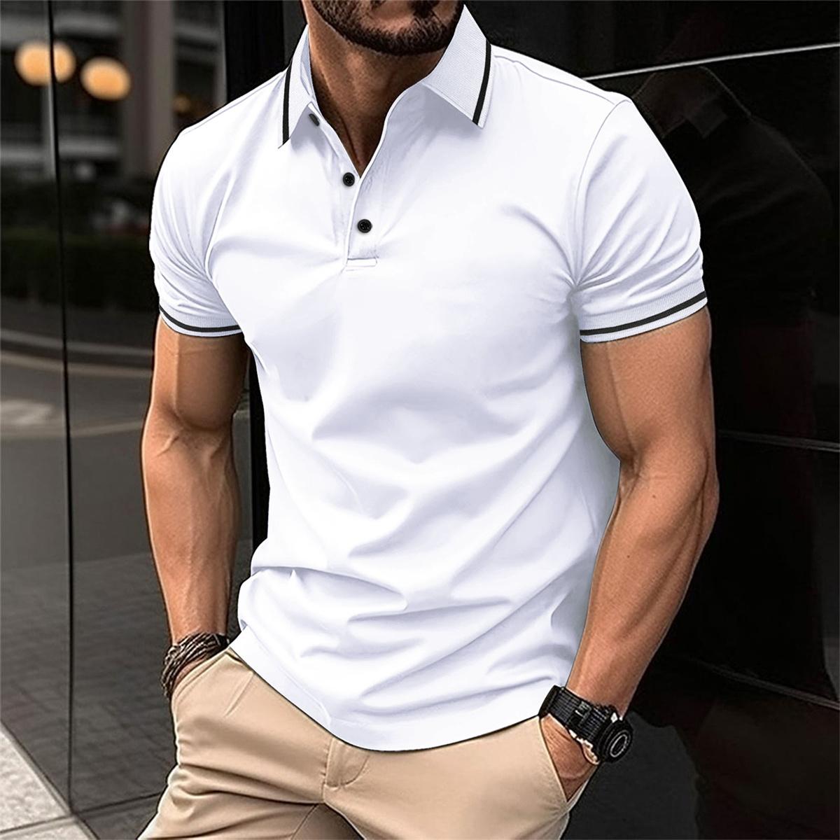 MaxFashion Klassisches Herren-Poloshirt für stilvolle Freizeit