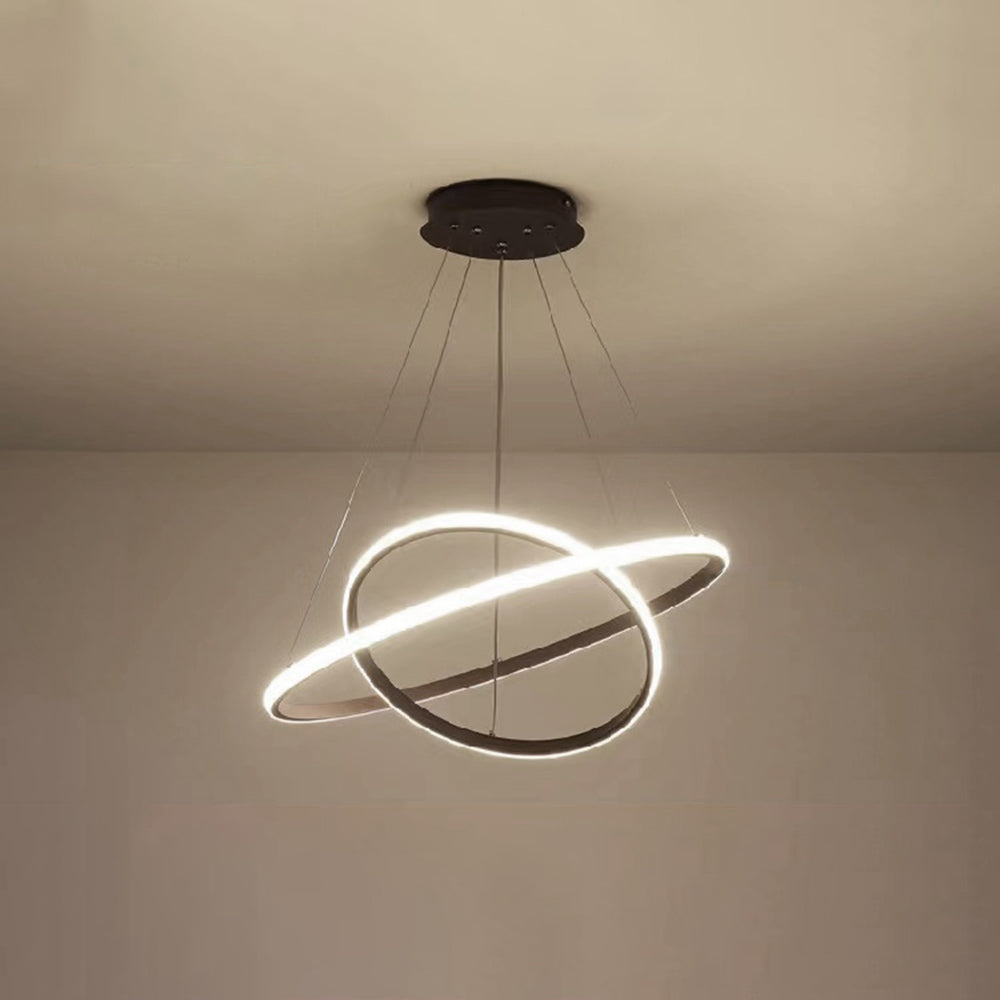 LumiCasa Modernes LED-Ring-Pendellampe-Design