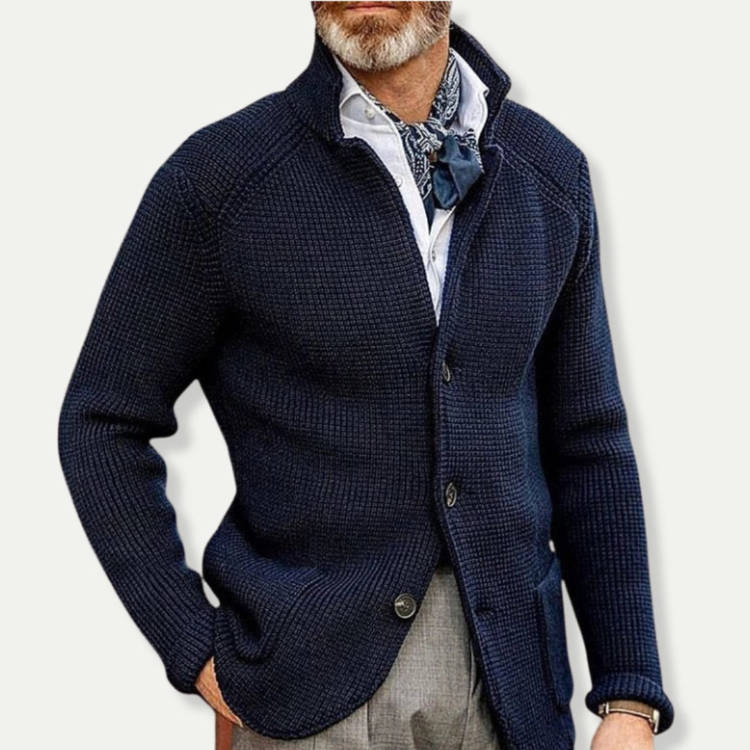 Max Komfortable Herren-Strickjacke für stilvolle Tage