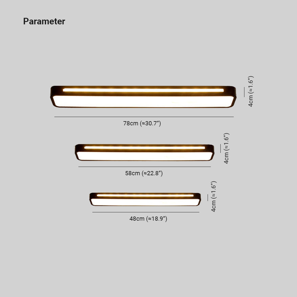 LumenArt Minimalistische LED-Deckenleuchte für Wohn- und Schlafräume