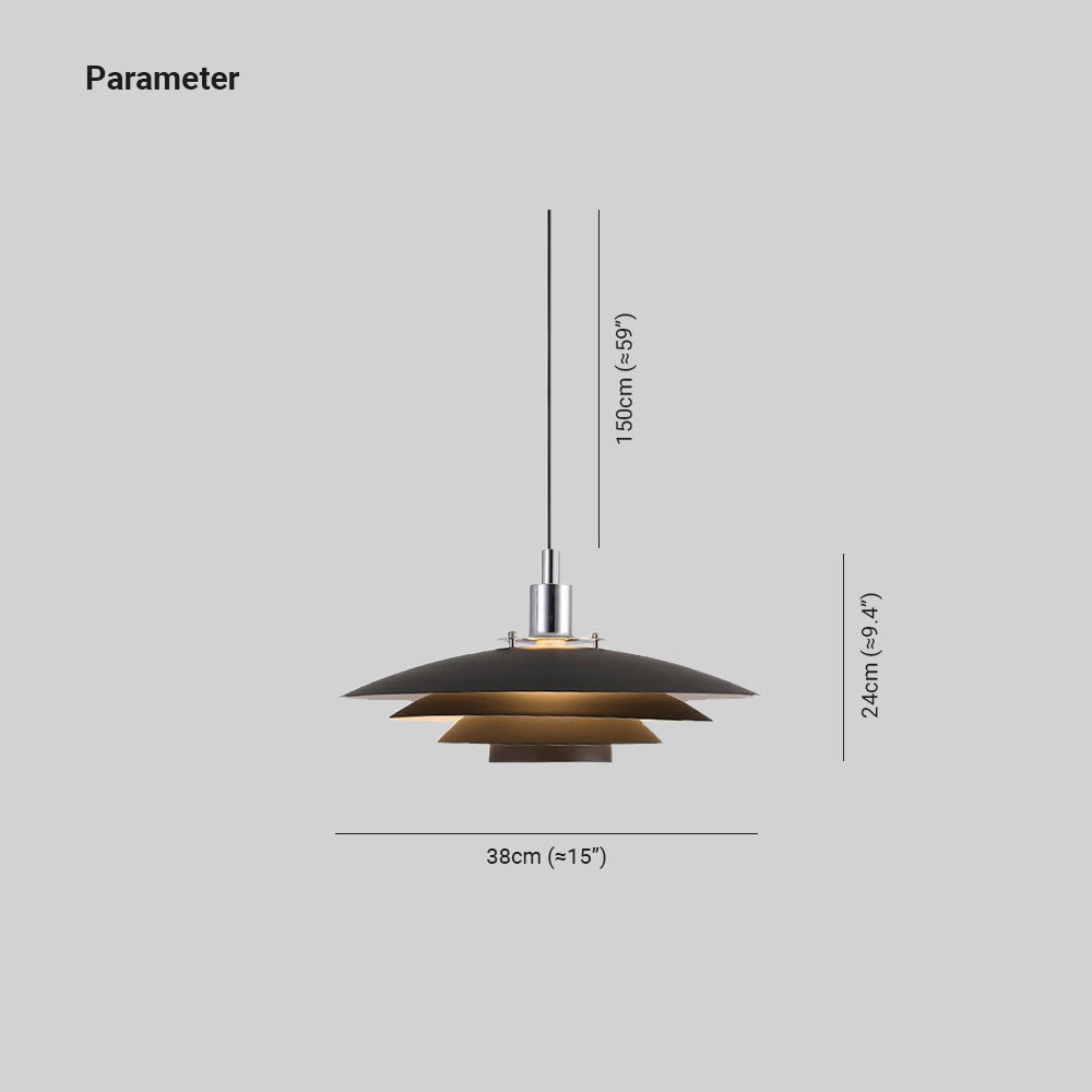 ModernLicht Stilvolle LED Pendelleuchte Schwarz/Weiß für jedes Zimmer