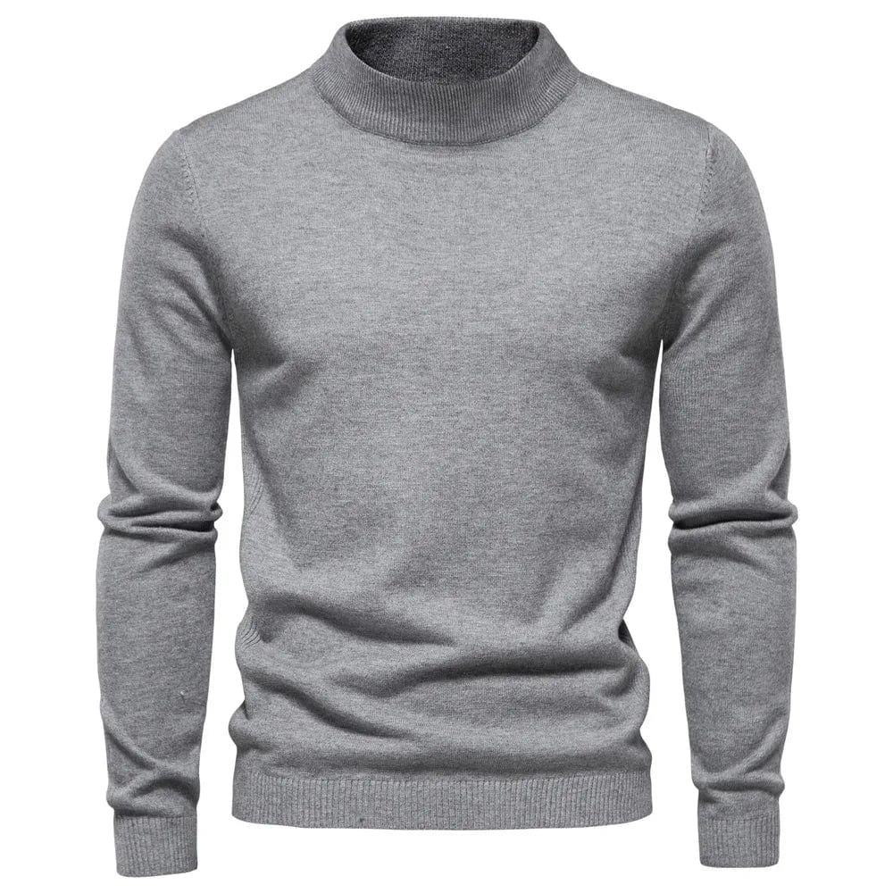 Maximilian Klassischer Herren-Rollkragenpullover für kalte Tage