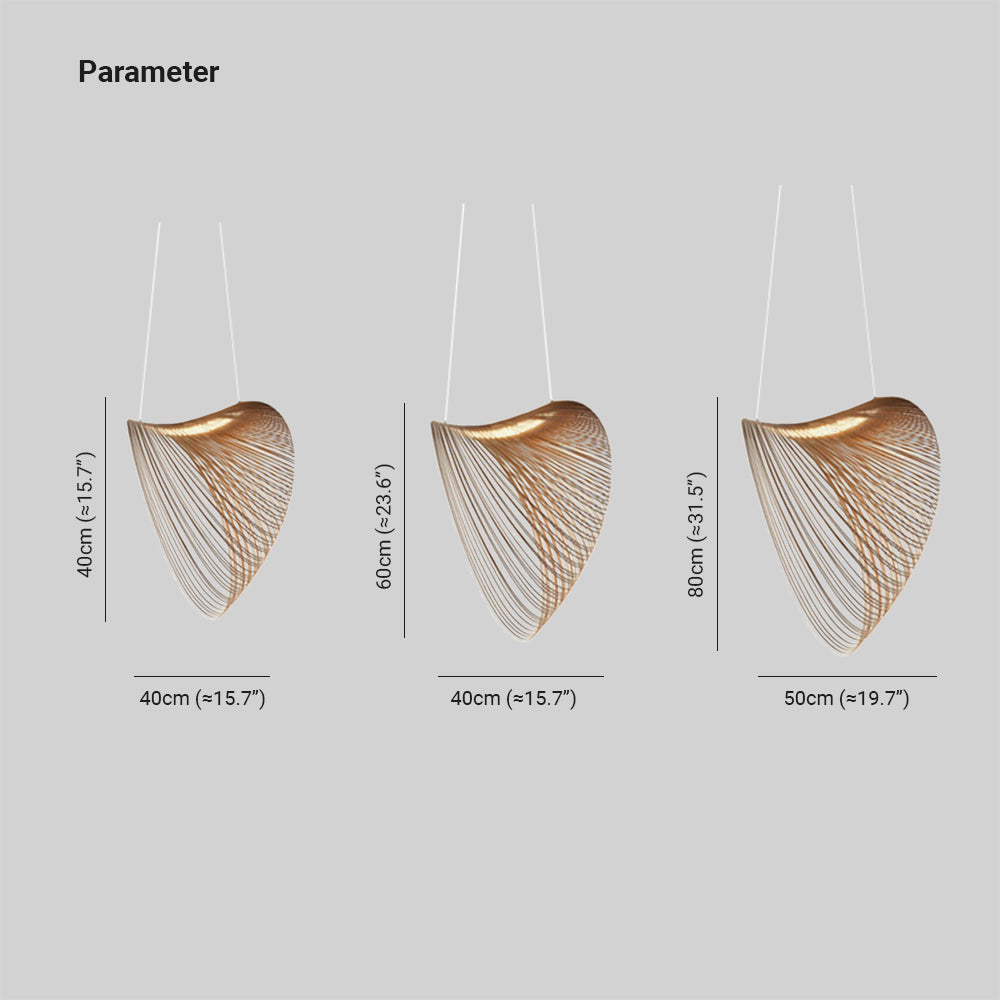 LuminaDesign Holz LED Pendelleuchte – Stilvolle Beleuchtung für Ihr Esszimmer