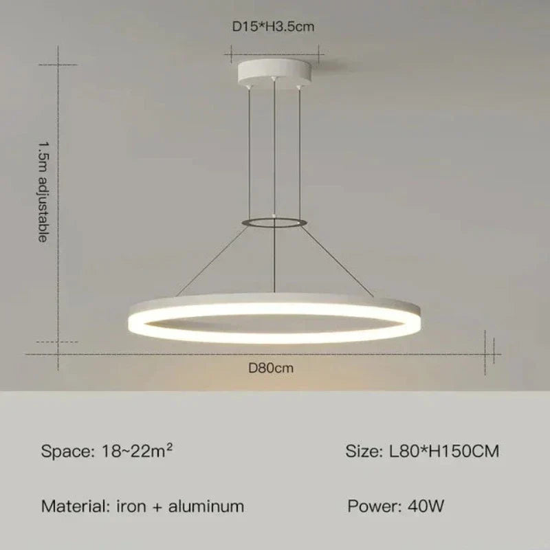 LichtLuxe Moderne Pendelleuchte für stilvolle Räume