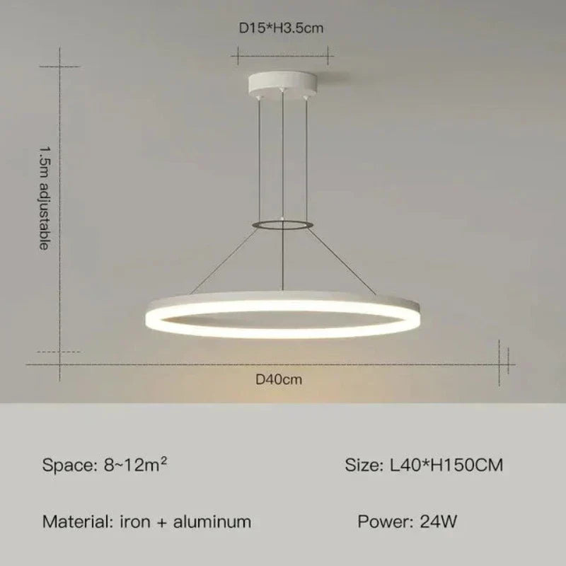 LichtLuxe Moderne Pendelleuchte für stilvolle Räume