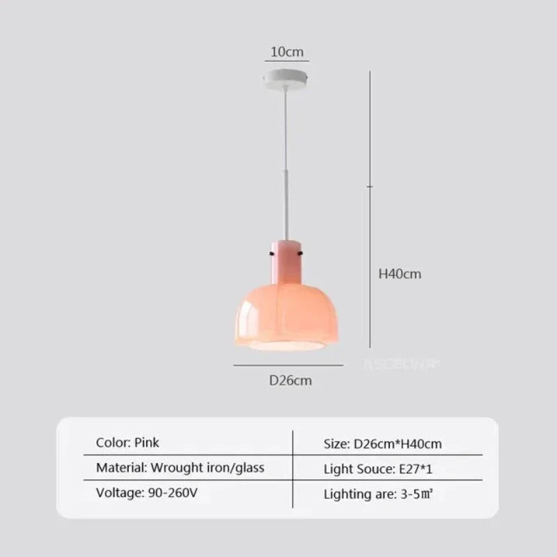 LichtWerk Klassische Glas-Pendelleuchte für zeitlose Eleganz