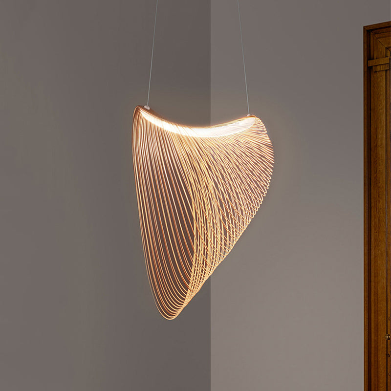 LuminaDesign Holz LED Pendelleuchte – Stilvolle Beleuchtung für Ihr Esszimmer