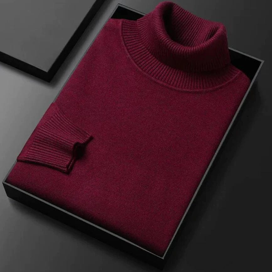 Lukas Stilvoller Rollkragenpullover für Herren – Gemütlich und Modern