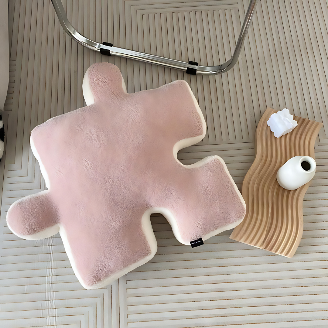 ComfyPuzzle Kinder-Kissen in spaßiger Puzzleform