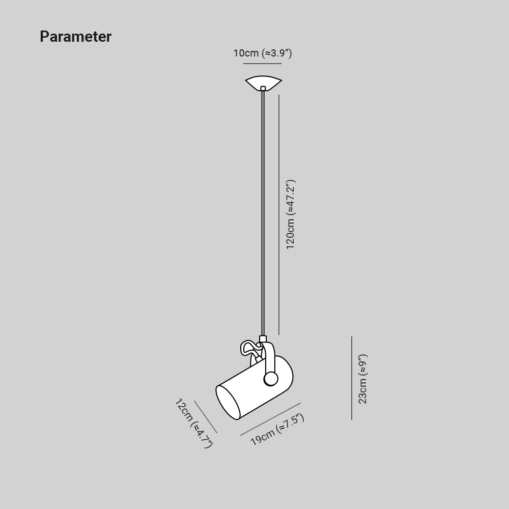 NordlichtDesign Verstellbare Nordische Pendelleuchte für moderne Eleganz