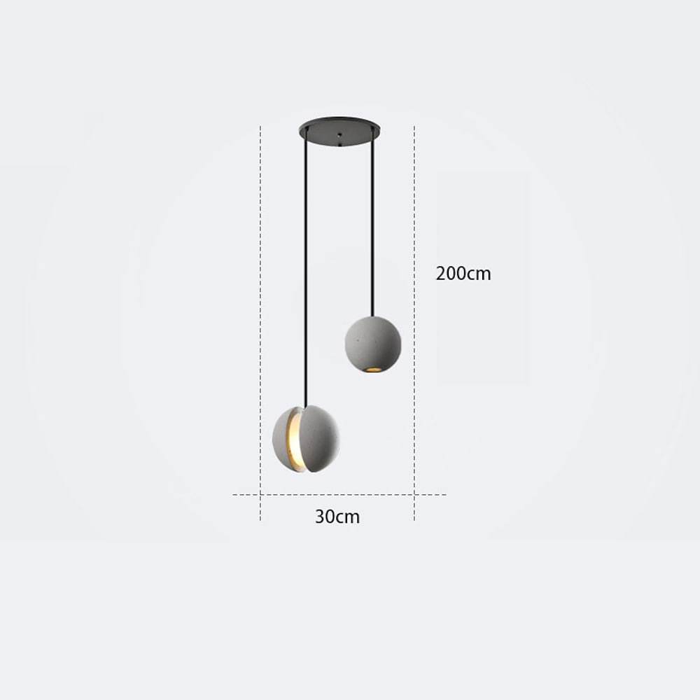 LichtGloed Moderne Metall-Pendelleuchte mit LED Beleuchtung